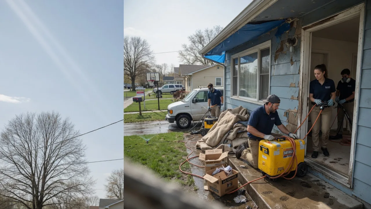 Basement Flood Cleanup in Lansing, WV near me